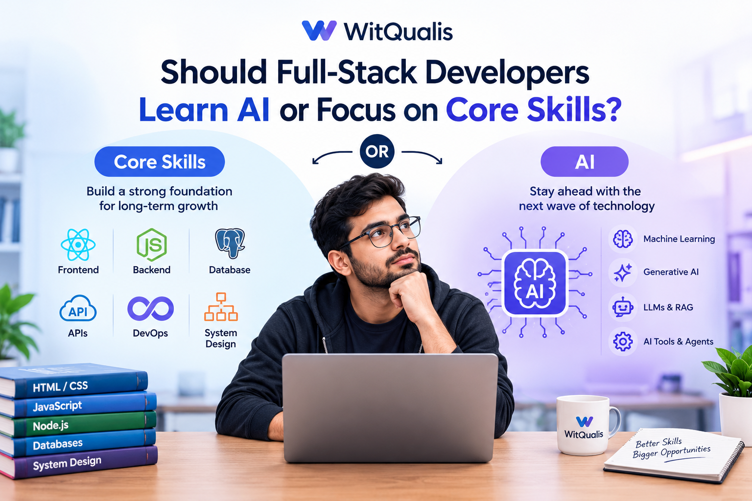 Should Full-Stack Developers Learn AI or Focus on Core Skills?