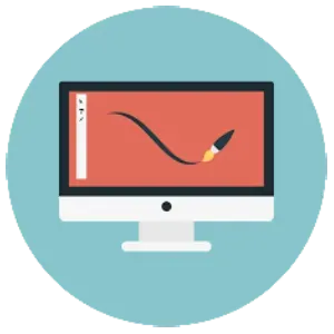 A team of creative graphic designers developing engaging visual content.