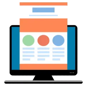 Designing high-converting landing pages for marketing campaigns.