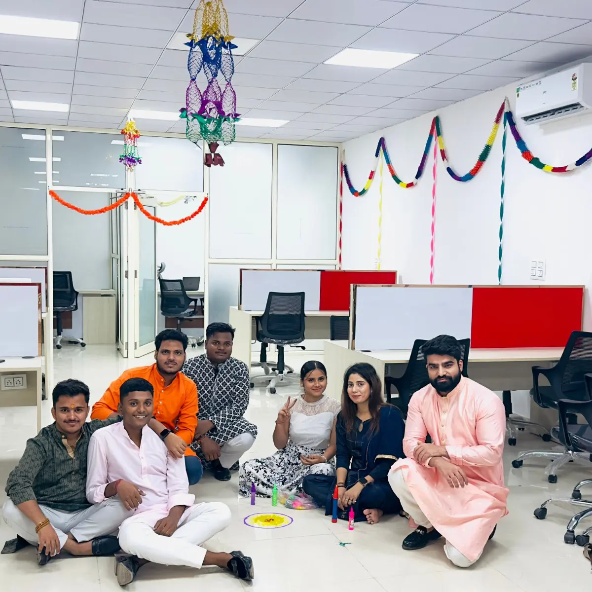 Distributed agile team collaborating through Witqualis staffing